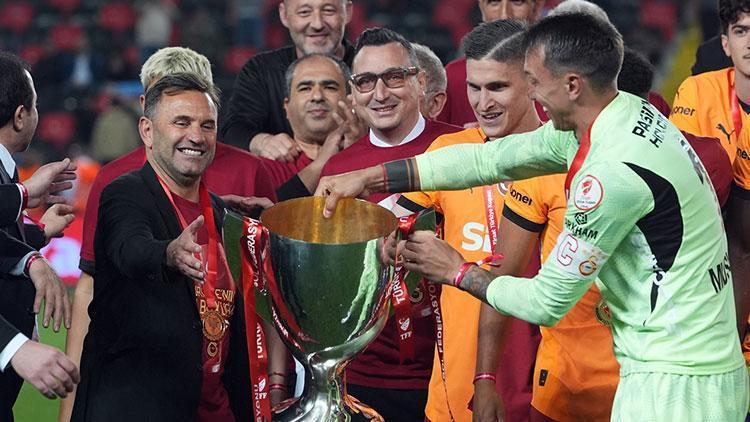 Okan Buruk 2. kez kupayı aldı, efsaneler arasına girdi!